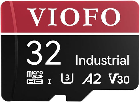 VIOFO 32GB Industrial Grade microSD Card, U3 A2 V30 High Speed Memory Card with Adapter, Support Ultra HD 4K Video Recording...