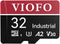 VIOFO 32GB Industrial Grade microSD Card, U3 A2 V30 High Speed Memory Card with Adapter, Support Ultra HD 4K Video Recording...