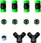 1/2" Soaker Hose and Garden Hose Fittings: Female and Male Connectors, Valves, and Straight Connectors...