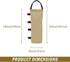 4 Pack 112 LBS Canopy Weights Sand Bags - No Sand for Canopy Outdoor Advertising Sunshade Fixed Windproof (Beige)...