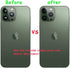 3 Pcs Back Camera Lens Glass Replacement for iPhone 13 Pro 6.1 Inch / 13 Pro Max 6.7 Inch, Original Rear Lens Glass Replacement with Adhesive Prei...