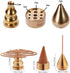 Miupoo Incense Burner Metal Holder,Cone Incense Holder,Coil Incenses Holders,Incenses Stick Holders, 3 Styles...