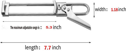 Master Jar & Bottle Opener, Adjustable Multifunctional Stainless Steel Can Opener Jar Lid Gripper, Manual, Kitchen Accessories...