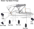 Boat Bimini Top 7/8 Inch Hardware,Marine 3 Bow Bimini Top Nylon Fittings,Awning Hardware 12 Set Accessories,Include 4 Pcs Boat Jaw Slide,6 Pcs Eye...
