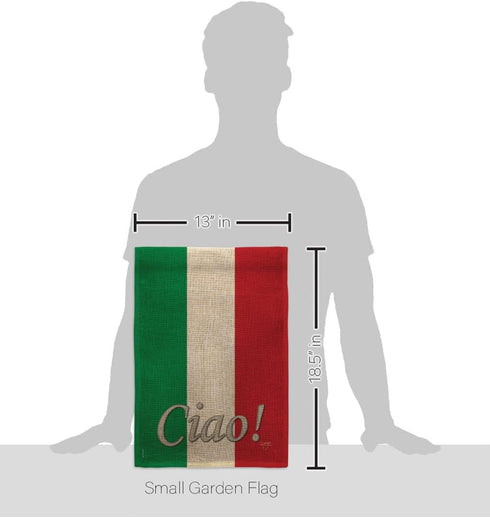 Breeze Decor Italian Garden Flag Regional Nation International World Country Particular Area House Decoration Banner Small Yard Gift Double-Sided,...