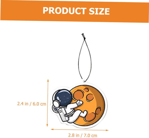 Inside Car Accessories 12pcs Astronaut Fragrance Inside Car Accessories Rearview Mirror Accessories Car Rearview Mirror Pendant Car Pendant Orname...