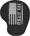 Brazilian Jiu Jitsu American Flag Mouse Pad with Wrist Support-Bottom Nonslip Personalized Mouse Pad Relieve Wrist Pressure Keyboard Mouse Pad Can...