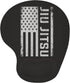 Brazilian Jiu Jitsu American Flag Mouse Pad with Wrist Support-Bottom Nonslip Personalized Mouse Pad Relieve Wrist Pressure Keyboard Mouse Pad Can...