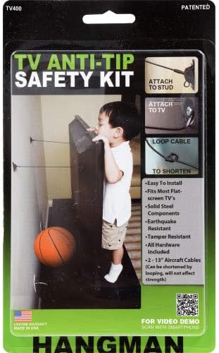 Hillman Furniture Anti-Tip Kit 400Lb...