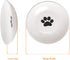 Dorakitten Ceramic Cat Food Plates: Cat Wet Food Bowls Cat Feeding Wide Bowls to Stress Relief of Whisker Fatigue Cat Dishes, Shallow Bowls for Ki...