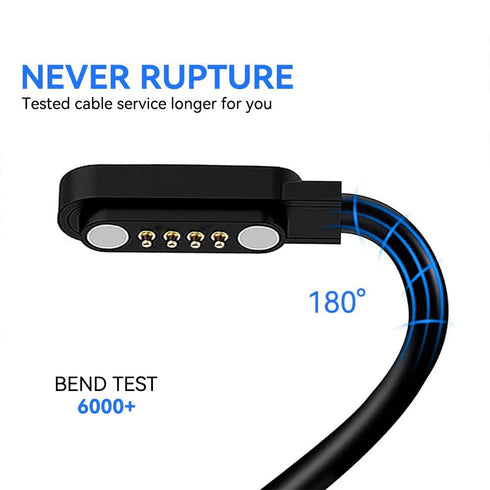 Compatible with K52 Smartwatch Charger, Lamshaw 100cm Magnetic USB Charging Cable Replacement Charger Cable Compatible with LIGE K52/SUNKTA K52/Li...