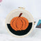 Punch Needle Embroidery kit DIY Pumpkin Cross Stitch Hoop Craft Kits Handcraft Embroidery (XMD-PD-65)......
