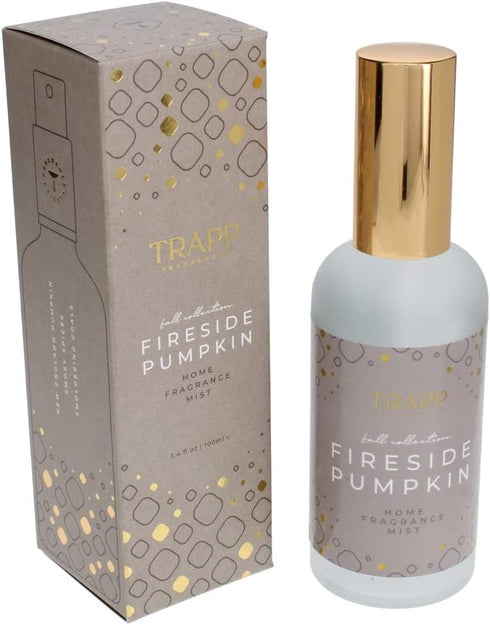 Trapp - No. 94 Fireside Pumpkin - 3.4 oz. Fragrance Mist (2 Pack) - Aromatic Home Fragrance with Seasonal Scent Notes of New England Pumpkin, Smok...