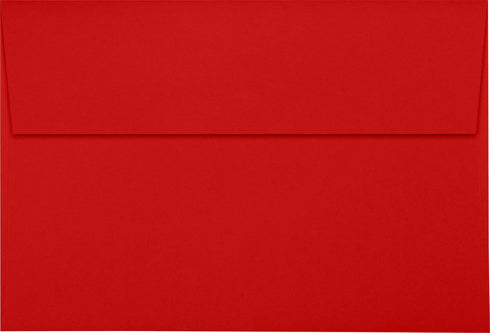 LUXPaper A10 Invitation Envelopes | Peel & Press | 6" x 9 1/2" | Ruby Red | 80lb. Text | 50 Qty...