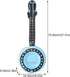 Beach 3pcs Inflatable Rock Star 80s 90s Party Decorations Inflatable Party Props Musical Instrument Blow up Banjo Carnival Party Favors Kids...