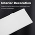 Car Sun Visor Mirror Cover, Heat Resistant Visor Mirror Cover Beige, Sturdy Sun Shade Mirror Shell Vanity Mirror Frame, Replacement for RANGE ROVE...