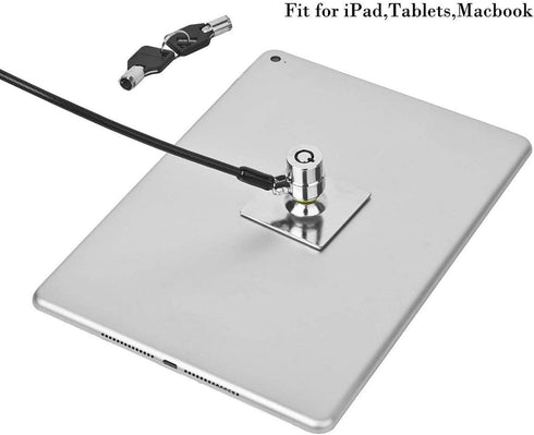 I3C Laptop Cable Lock, Hardware Security Cable Lock with Keys, Anti Theft Combination Lock for Laptop Monitor iPad Tablet MacBook HP Kindle Surfac...