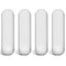 PTFE Magnetic Stirrer Mixer Stir Bar, White Color, Stir Rod Magnetic, Laboratory Bar, Stir Plate Bar, Stir Plate Magnet Stick (4 Pieces, 35 mm/ 1....