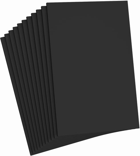 Do²ping Black Foam Sheets Crafts, 8.5x5.5 Inch Eva Craft Foam Paper for Crafts Project Classroom Scrapbook DIY Cosplay (Black-10 Sheets)...