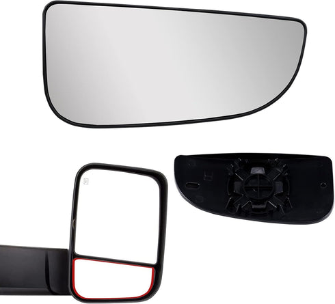 Passenger Side Mirror Replacement for Dodge Ram 1500 2500 3500 4500 5500 2009 2010 2011 2012 2013 2014 2015 2016 2017 2018 2019 2020 - Right Side ...