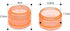 HaiSea Weekly Travel Pill Planner-Monthly Pill Organizer, Daily Month Pill Box-Separate AM/PM Compartments Colors Vary...