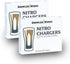 GrowlerWerks Nitro N2O Chargers, 10-Pack, Silver...