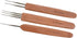 3 Pcs/Set Dreadlock Crochet Hook for Hair Dreadlock Needle Tool for Braid Craft Dread Locks Crochet Needles 0.75mm (1 Hook 2 Hooks 3 Hooks)...