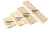 INTBUYING Screen Printing Squeegee Ink Squeegee Wooden Water Scraper 65 Durometer 13nches Long 4 inches Wide with Rubber Blade and Wooden Handle...