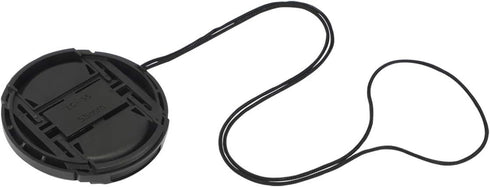 Haoge 55mm Center Pinch Snap On Front Lens Cap Cover with Cap Keeper for Canon Nikon Sony Fujifilm Sigma Tamron and Other 55mm Filter Thread Lens...