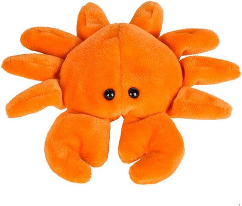 Forest & Twelfth Stuffed Crab, Single Mini Stuffed Animal Plush Toy for Kids, Ocean Party Favors and Goody Bags, Classroom Treasure Box Prizes, St...