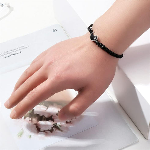 Yin Yang Necklace Bracelet for Women Men Matching Black White Disc Tai Chi Necklace for Couples Teen Friendship BFF Bracelets Necklaces Jewelry Se...