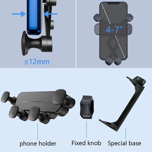 Car Phone Holder for 2019-2024 Toyota RAV4 LX XLE,2019-2024 Toyota RAV4 Hybrid LE XLE SE Woodland XLE,RAV4 Prime SE Auto Accessories Navigation Sc...