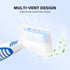 Anbbas 2pcs Silicone Denture Brush Cover Fit Most Denture Toothbrushes...