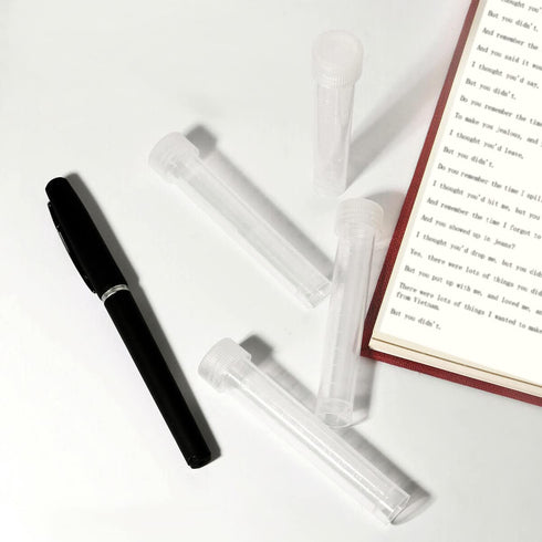 50PCS 10ml Plastic Small Vials with Screw Caps Sample Tubes Cryotubes,PP Material, Free from DNase, RNase, Human DNA...