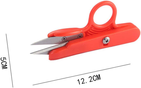 Yarn Thread Snips 12 PCS Professional Point Quick-Clip Heavy Duty Sewing with Stainless Steel Blade and Soft Handles Mini...