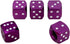 Senzeal 5X Aluminum Dice Valve Caps Car Truck Motorcycle Wheel Bicycle Tire Valve Stem Caps Purple...