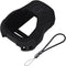 Protective Cover Carrying Silicone Case Compatible with DEWALT Wearable Bluetooth Speaker (Black)...