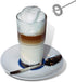 Cuisinox Electric Milk Frother Handheld Stainless Steel Battery Powered Foam Maker, Whisk Drink Mixer Blender For Coffee, Frappe, Latte, Macchiato...