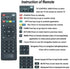 Young Replacement Remote Control Controller for Android TV Box MXQ, MXQ PRO, MXQ-4K, M8S, M8N, T95, T95M, T95N, T95X, X96, X96mini, H96, H96 Pro, ...