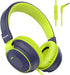 Headphone Kids Volume Limited 85/96dB Wired Over-Ear/On-Earr Foldable Headset with Inline Cable Aux 3.5mm Cord Mic for Boy Girl Child School PC No...