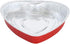 KitchenDance Disposable Aluminum Heart Shaped Cake Pan, 8 Inches, Without Lid - Perfect for Cakes, Chocolates, Baking, Storing, and Preparing Food...