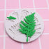 2 Piece Leaf Fondant Silicone Mold, Fern Mold 3D Mini Maple Shaped Leaves DIY Cake Mold Cupcake Decoration, Gum Paste Fondant Mold Cake Border Cup...