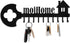 Key Organizer Wall Mount Rack - Decorative 10 Hook Iron Key Ring Holder for Wall - Ideal for Entryway, Front Door, Kitchen, Hallway - Includes Scr...