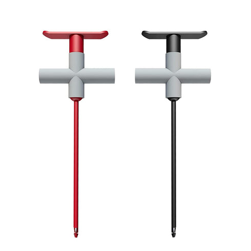 Wire Piercing Probe Clip, 2Pcs Insulation Piercing Clip Test Probe Automotive Test Cable Kit Auto Car Repairing Multimeter Testing Tool...