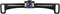 GLK Car Backup Camera HD Rear View Camera License Plate Backup Camera with Wide View Angle 6 LED Night Vision Waterproof Front & Back up Camera, G...