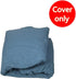 Stuffed Animal Storage Bean Bag Cover (No Filler) Extra Soft Beanbag Seat Chair Covers-Cotton Linen Memory Foam Beanbag Replacement Cover for Adul...