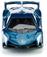 Siku 1485, Lamborghini Veneno, Metal/Plastic, Toy car for Children, Dark Blue, Rubber tyres...