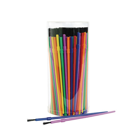 Colorations - 144WB Paint Brushes, 3 Widths, Nylon Bristles, Classroom, Painting, Art, Classroom Supplies, Art Supplies, School Supplies, Kids, Pr...