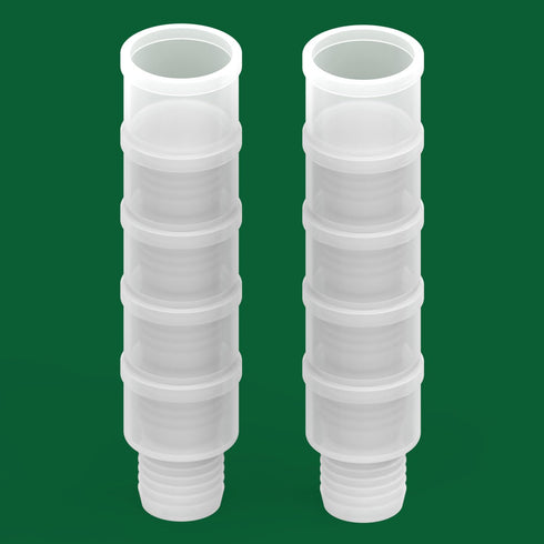 Silicone Lab Stopper, 24# Leak-Proof Lab Stopper for Labware with 24/40 Outer Joint, Versatile Laboratory Supplies, 10pcs in Total...