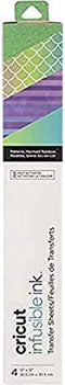 Cricut Infusible Ink Transfer Sheets -4 Sheets 12" x 12" - Mermaid Pattern - for Cricut EasyPress, Maker, Explore Air 2...